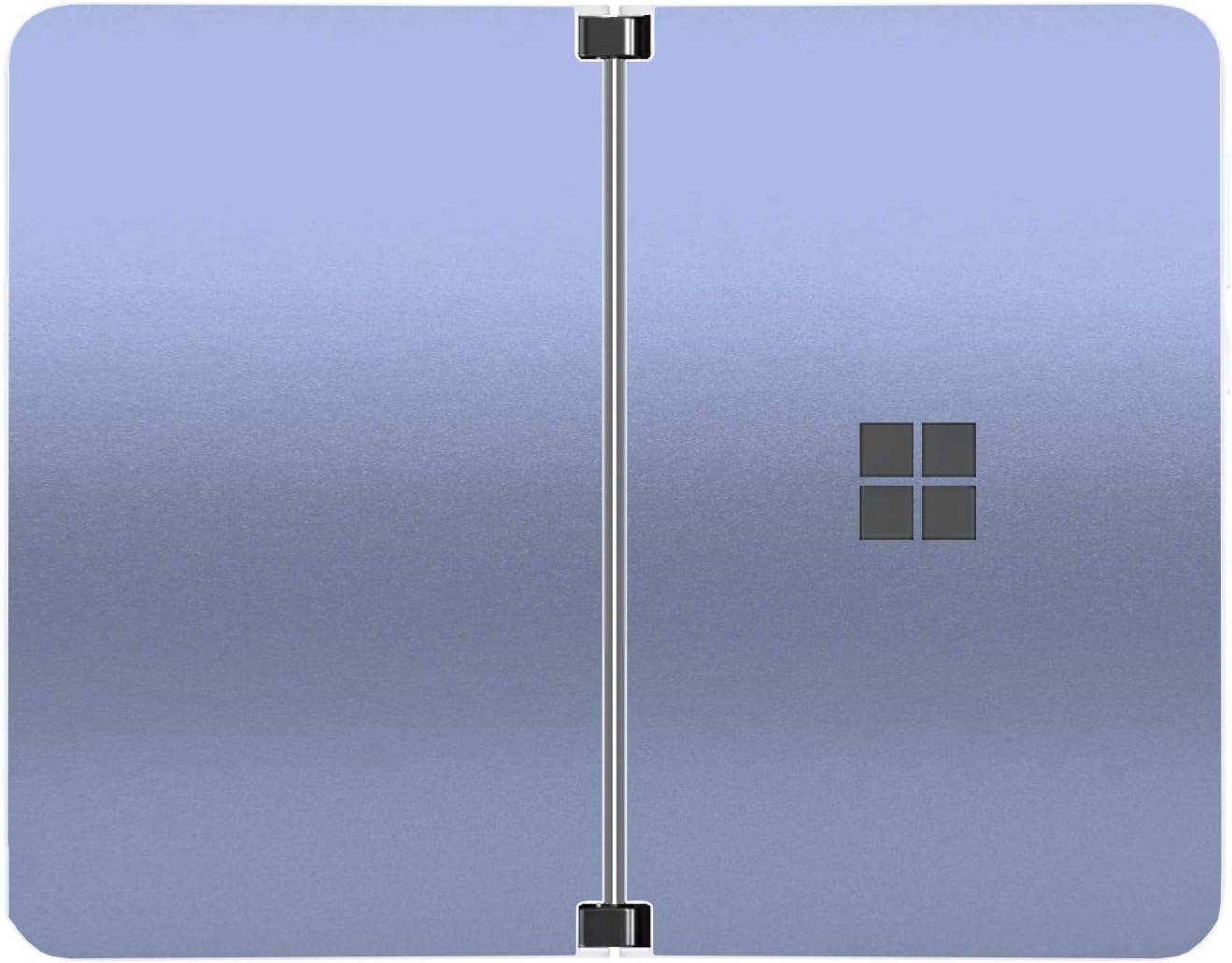 SopiGuard Sticker for Surface Duo Phone Edge-to-Edge Precision Vinyl Skin Wrap (Leather Textured)