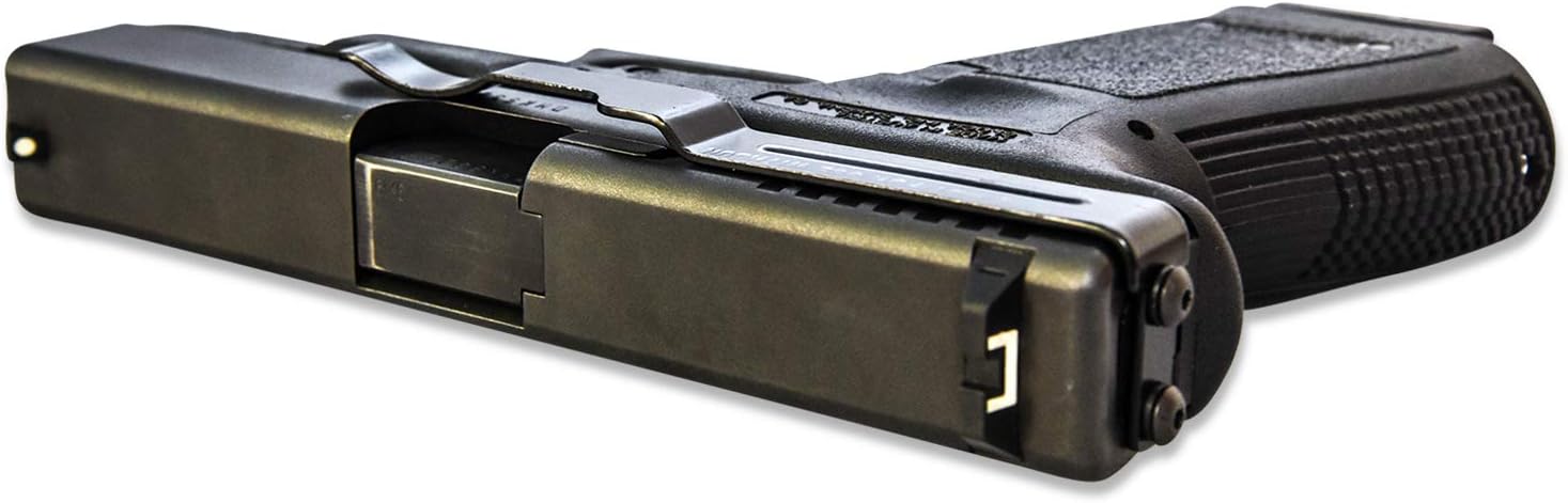 ClipDraw Gun Clip, Low Profile Slim Concealed Carry Easy Install American Made