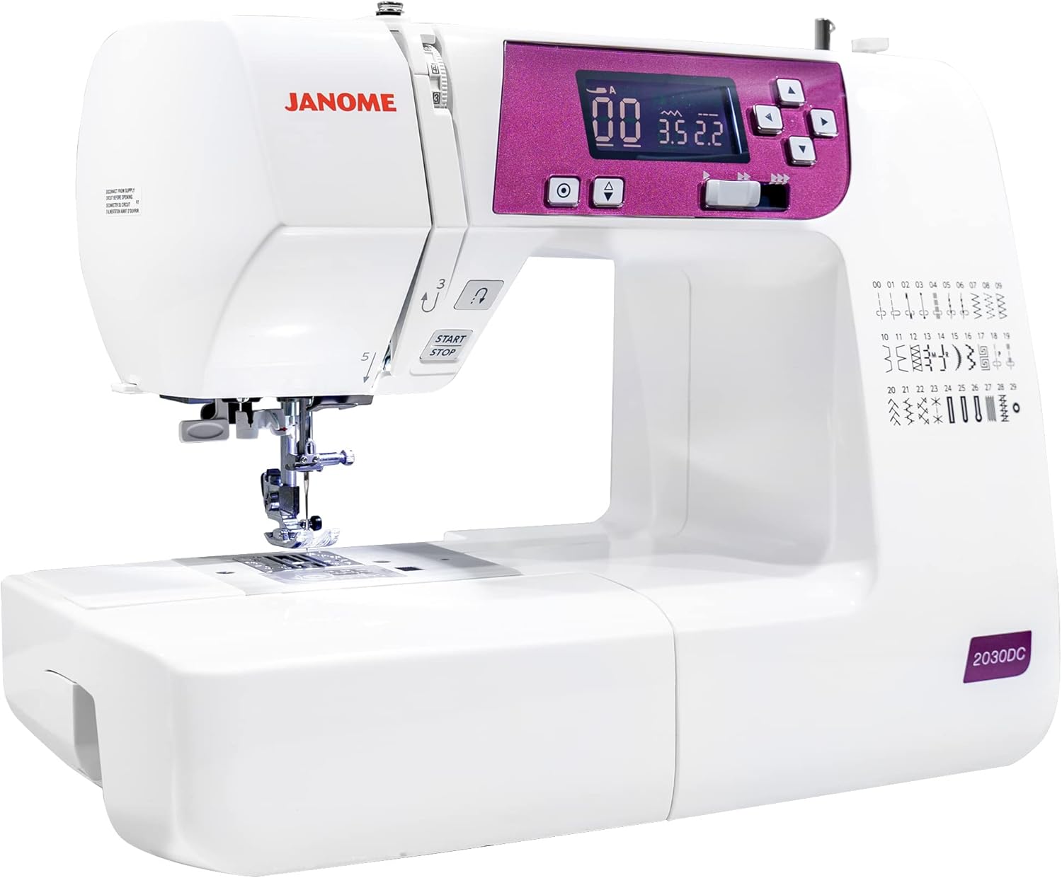 Janome 3160qov Quilts of Valor Sewing and Quilting Machine (White)