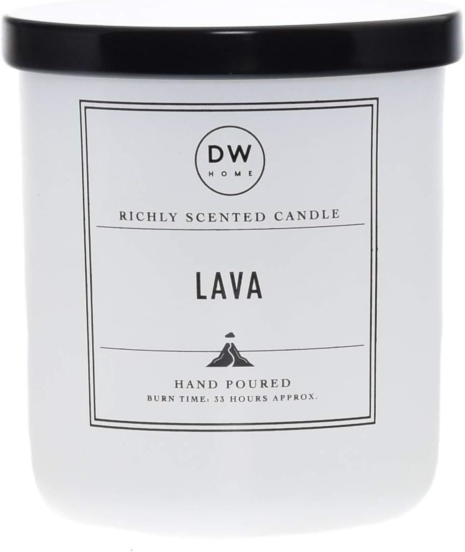 DW Home Peony Petals Scented Candle for Home, 9 oz, 8.8 oz Candle Jar, Up to 33H Burn Time, Luxury Scented Candle for Relaxation, Gifting, Home Décor