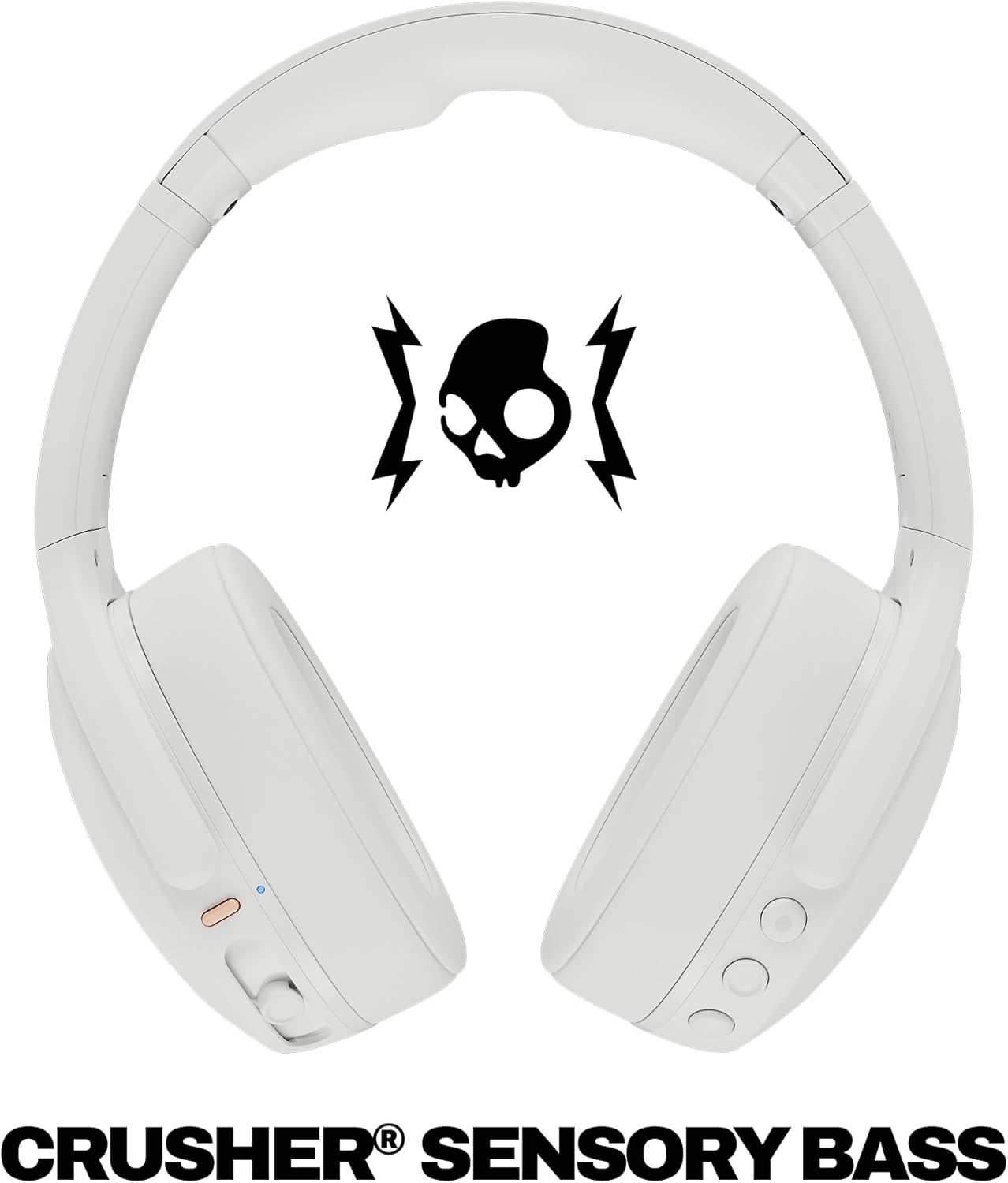 Skullcandy Crusher Evo Wireless Multi-Sensory Bass Headphones - True Black