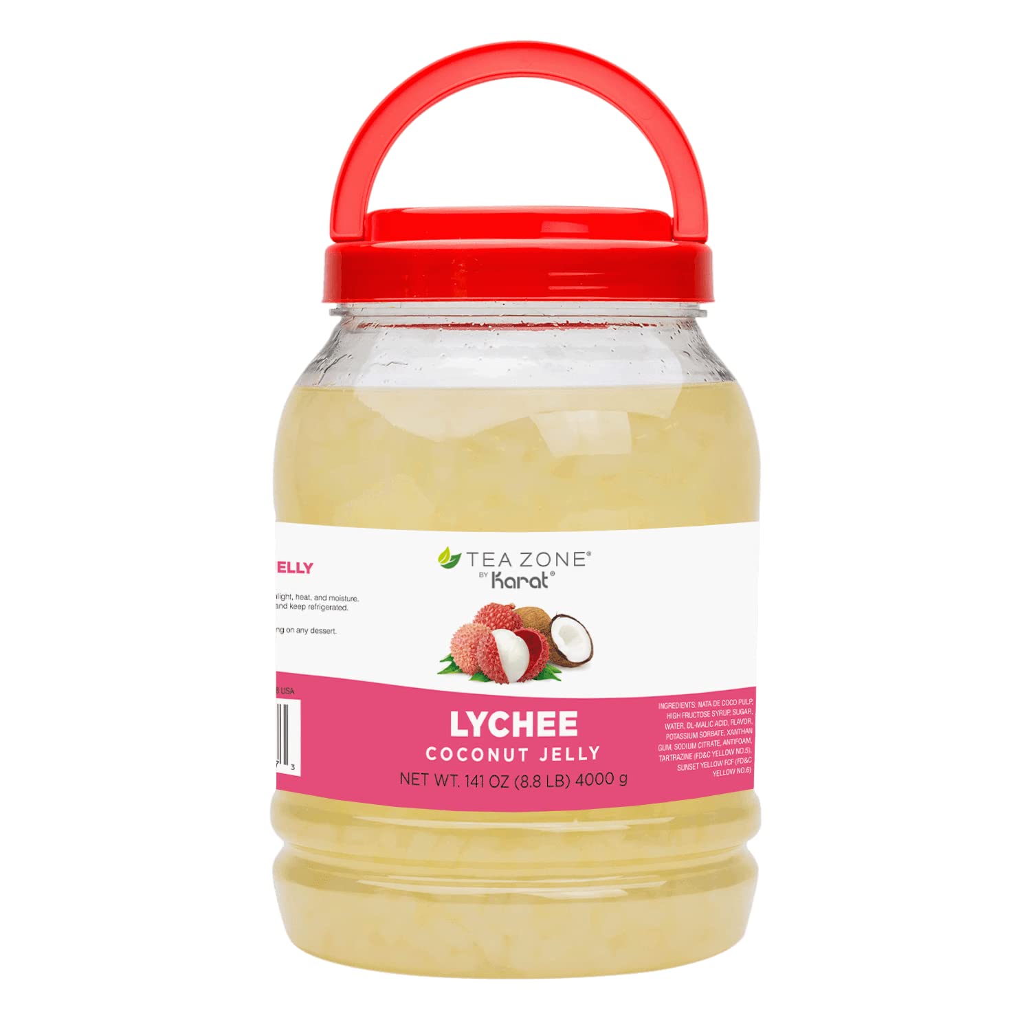 Tea Zone B2008 Mango Coconut Jelly, Jar (8.8 lbs)