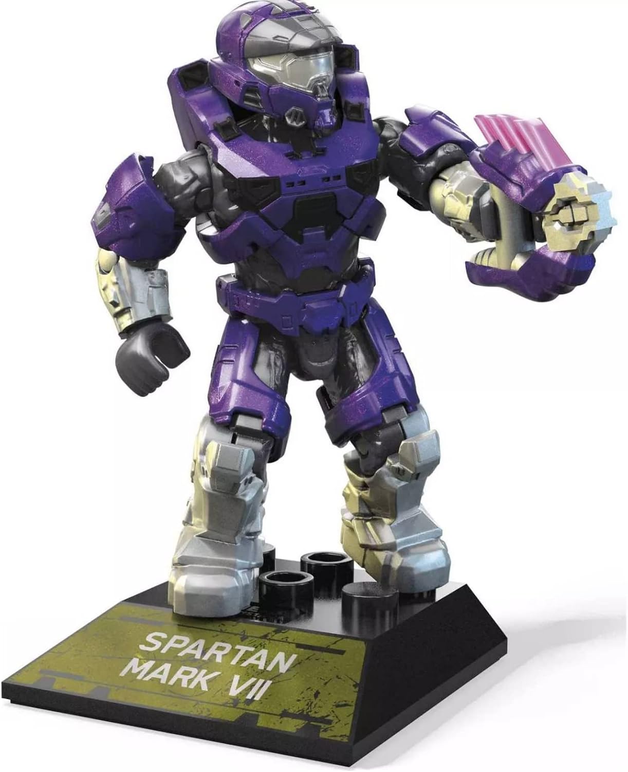 Mega Halo Heroes Construx Pro Builders Series 14 Spartan Mark VII Mini Figure GVP41