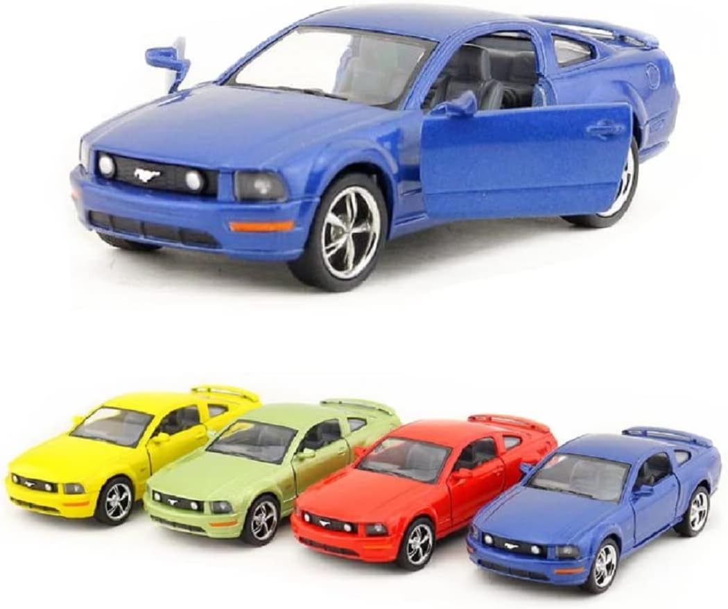 KiNSMART - 2006 Ford Mustang GT 1:38 Scale 5" Die Cast Metal Model Toy Car (Police)