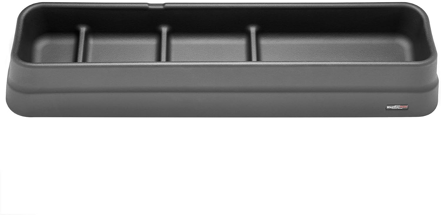 WeatherTech Under Seat Storage System for Ford F-150, F-150, F-150 Lightning - (4S001), Black