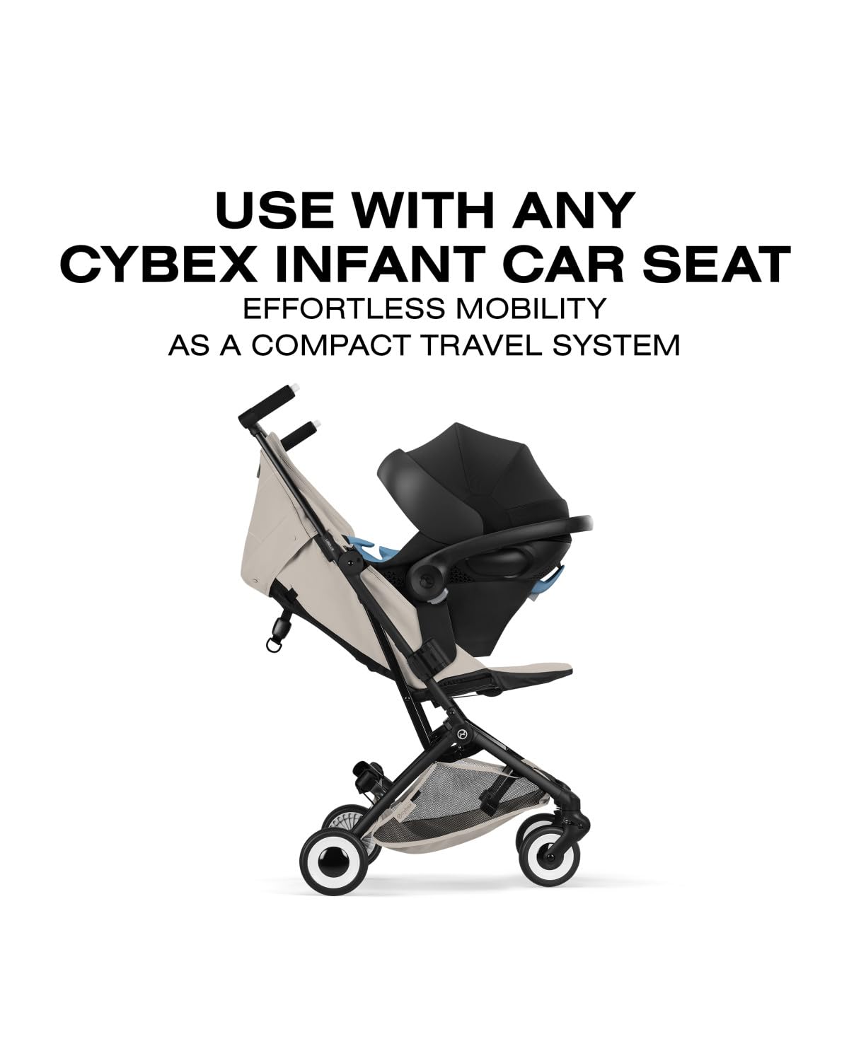 LIBELLE Ultra Lightweight Travel Stroller - Almond Beige