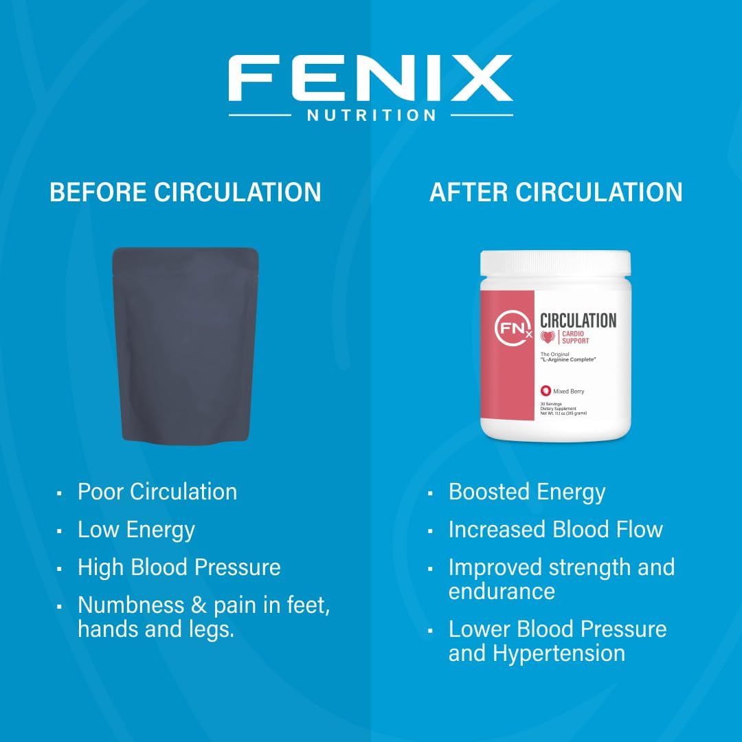 Fenix L-Arginine Complete 5000mg Nitric Oxide Booster, Pineapple