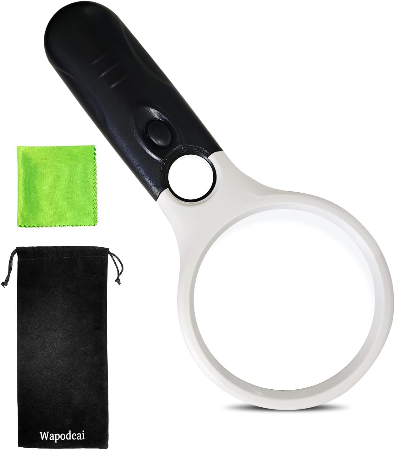 Wapodeai 3X 45X High Magnification, Suitable for Reading