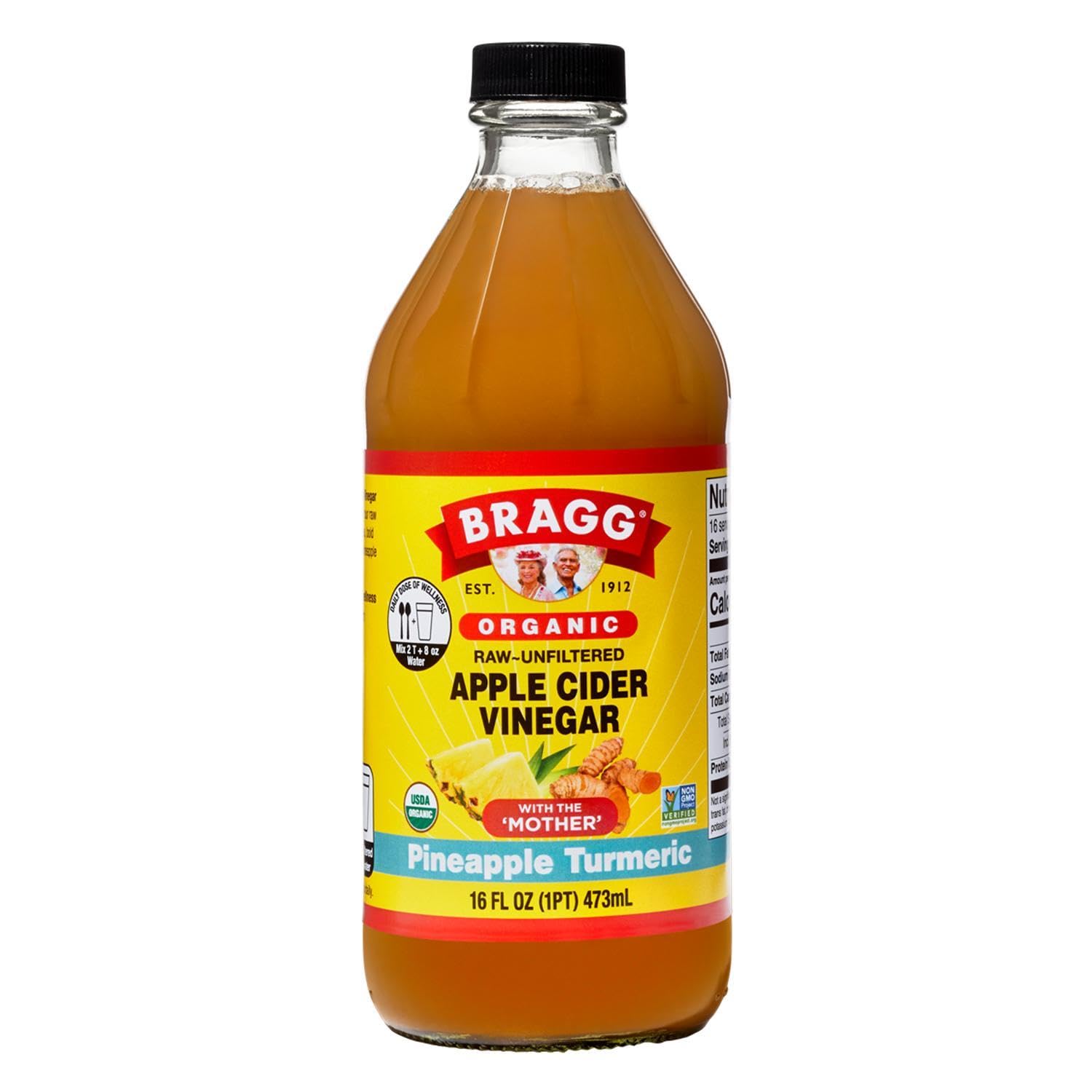 Bragg Organic Apple Cider Vinegar with the Mother - 16 fl oz