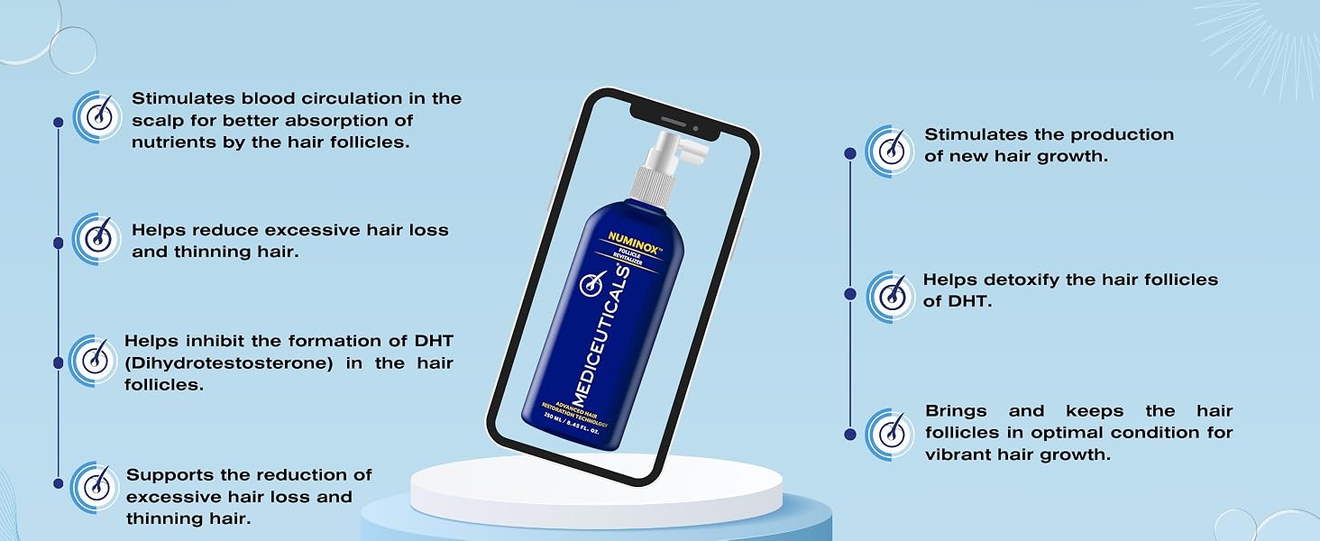 clinical formula hair vitamins follione hair growth serum for women hair renew foligrowth serum