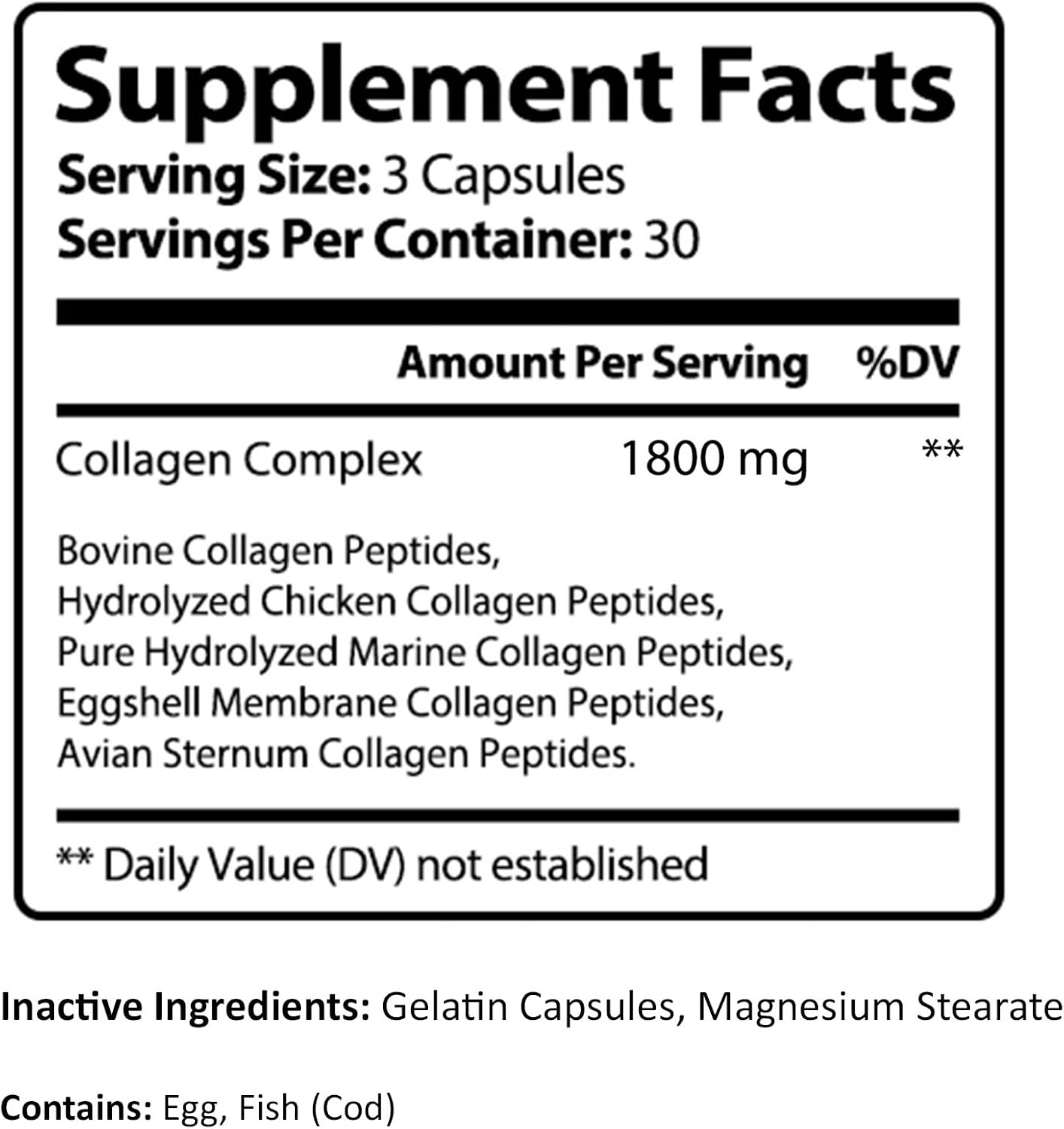 PureNature Collagen Ultra - Collagen Peptides with 5 Types I, II, III, V & X Naturally-Sourced Hydrolyzed Collagen for Hair, Skin