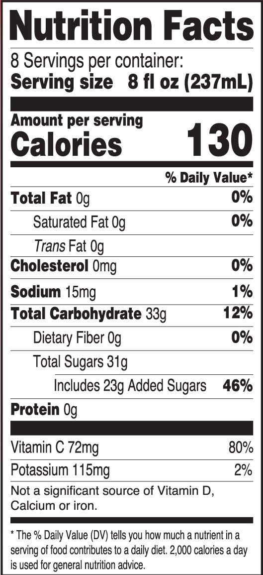 Langers Juice Cocktail, Pineapple Orange Guava, 15.2 Fl Oz (Pack of 12)