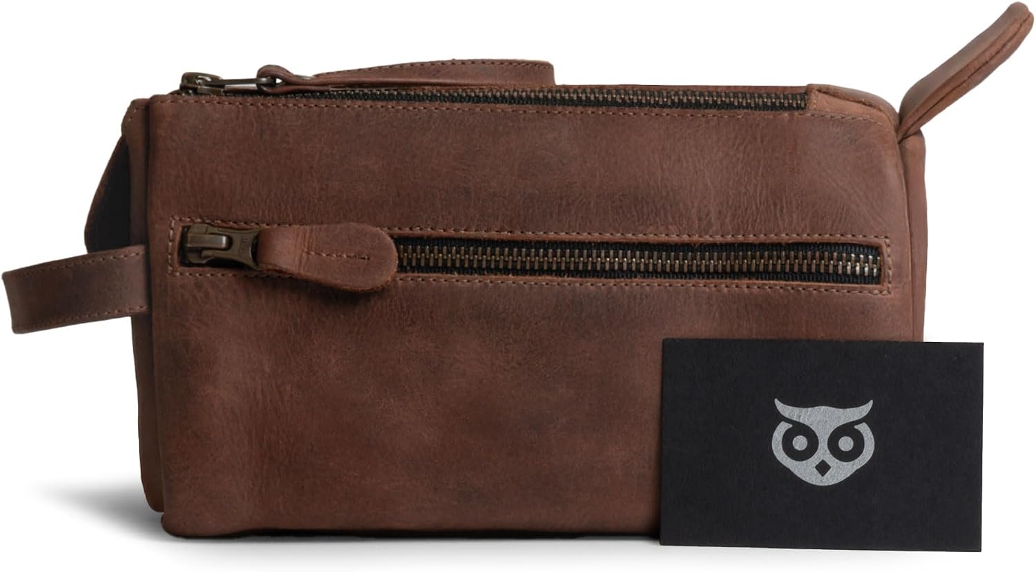 Hide & Drink, Toiletry Bag w/Handles, Hygiene Organizer, Travel Dopp, Razor Case, Bathroom, Shaving, Cosmetic Storage, Travel & Grooming Essentials