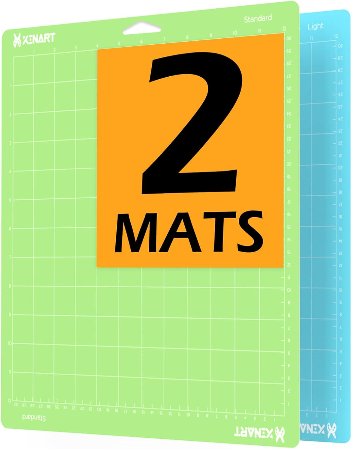 Xinart Cutting Mats for Cricut Maker 3,Maker,Explore 3,Air 2,12x24 inch Variety Replacement Cut Mat Compitable with Cricut Machines 3 Mats