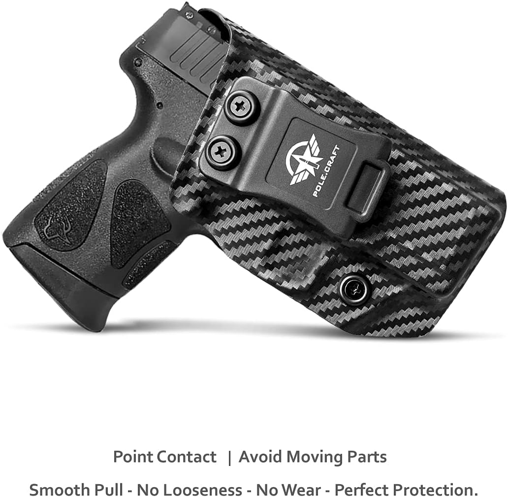 Taurus G3C G2C Holster IWB Kydex Holster Taurus G3C / G2C / G2S / PT111 / PT140 9mm/.40- Inside Waistband Concealed Carry