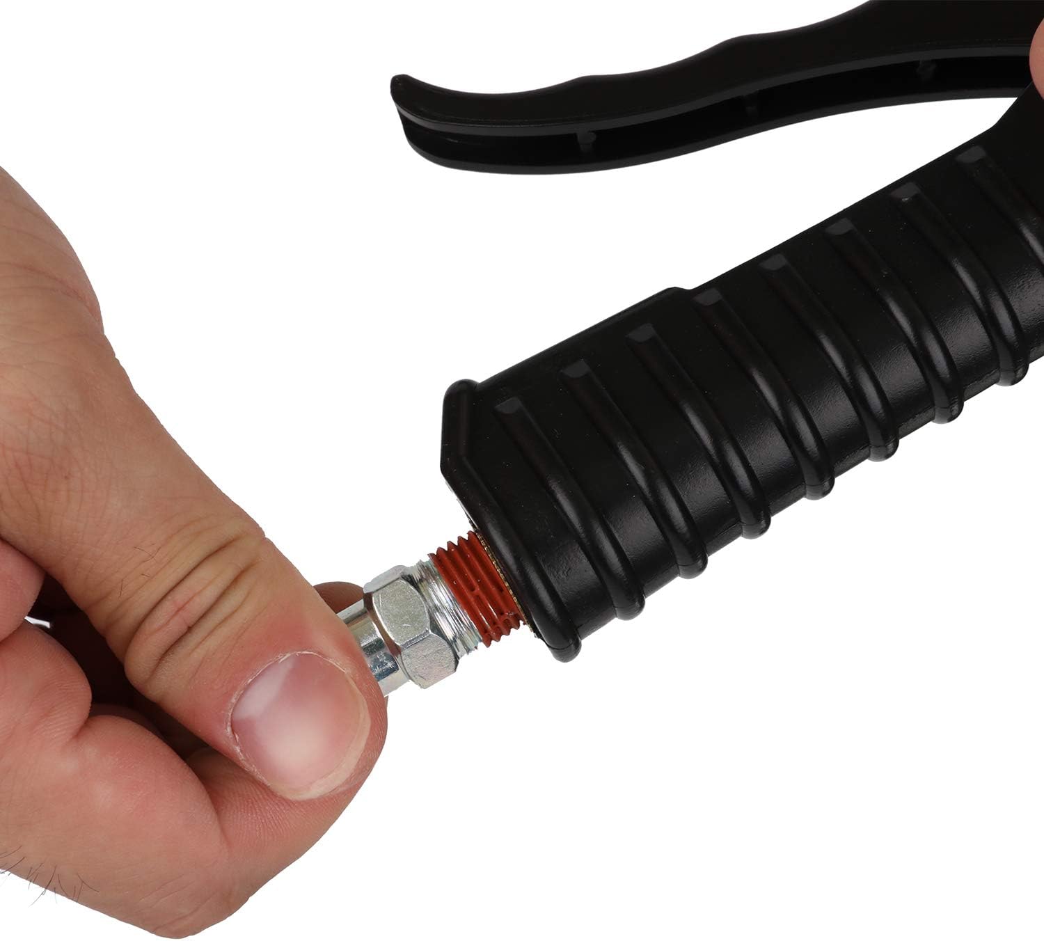 Air Compressor Blow Gun with Extended Steel Nozzle