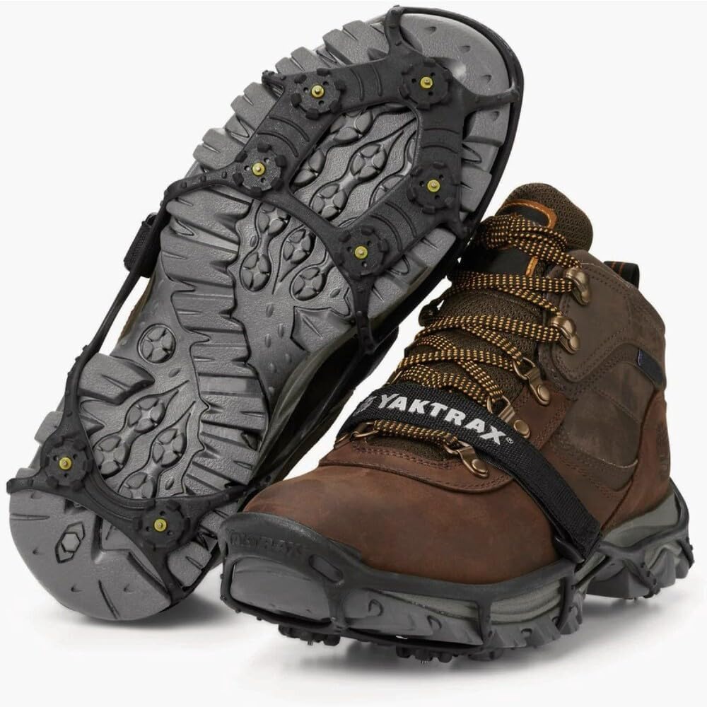 Yaktrax Spikes for Walking on Ice and Snow (1 Pair)