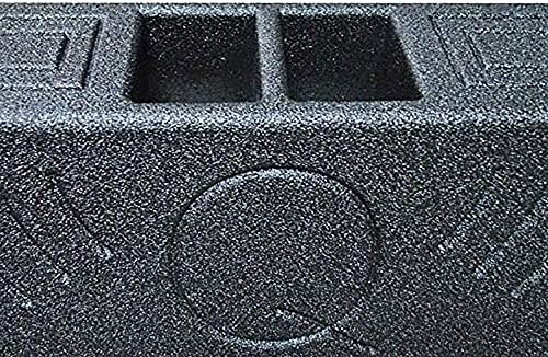Q Power QBomb Single 12 Inch Vented Subwoofer Sub Box with Black Bedliner Spray