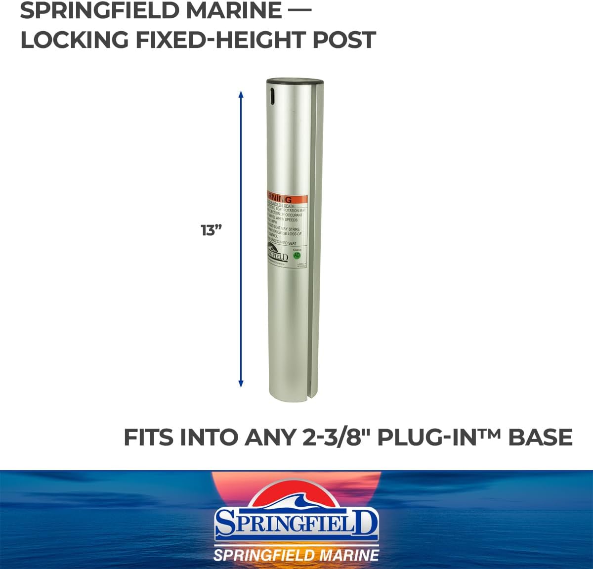 Springfield Marine 3300713 13" Post for Plug In System