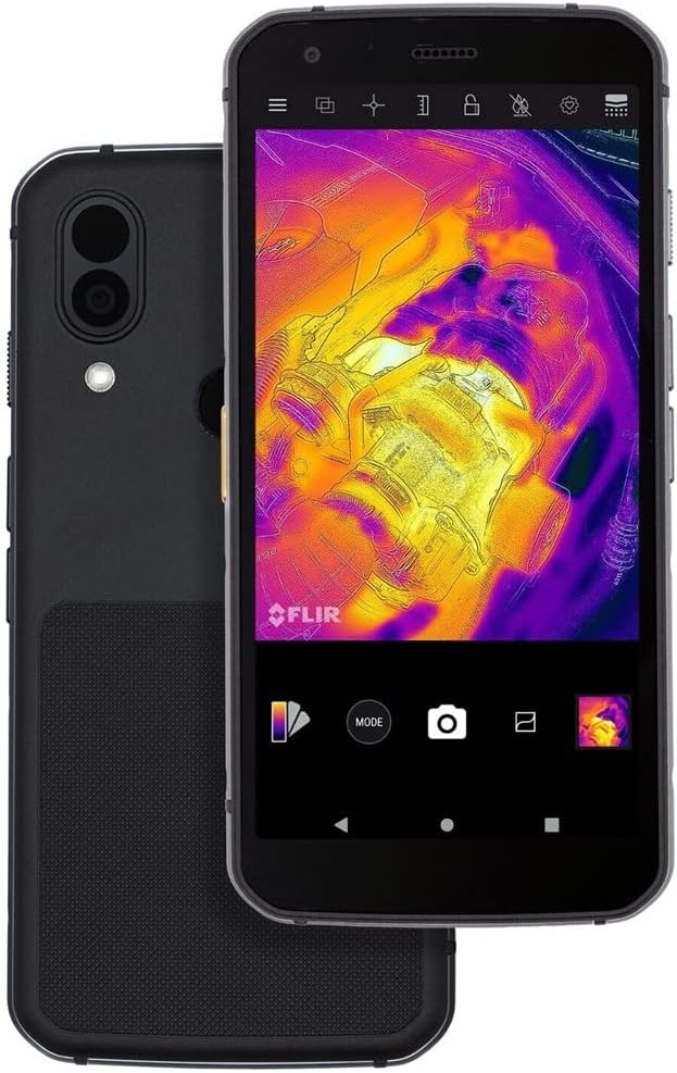 CAT S62 T-Mobile - 4G Rugged Smartphone (IP68, MIL SPEC 810H, Super Bright 5.7" FHD+ Display, 4000mAh Battery, 4GB RAM / 128 GB ROM) - Black