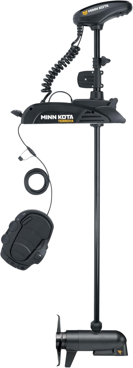 Minn Kota Terrova Freshwater Bow-Mount Trolling Motor with MEGA Down Imaging and i-Pilot Link GPS (24-Volt, 80-Pound)