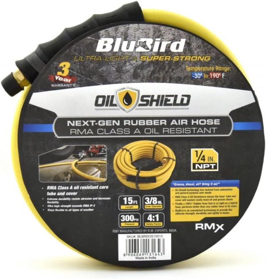 OilShield Next-Gen Air Hoses (3/8" x 50')