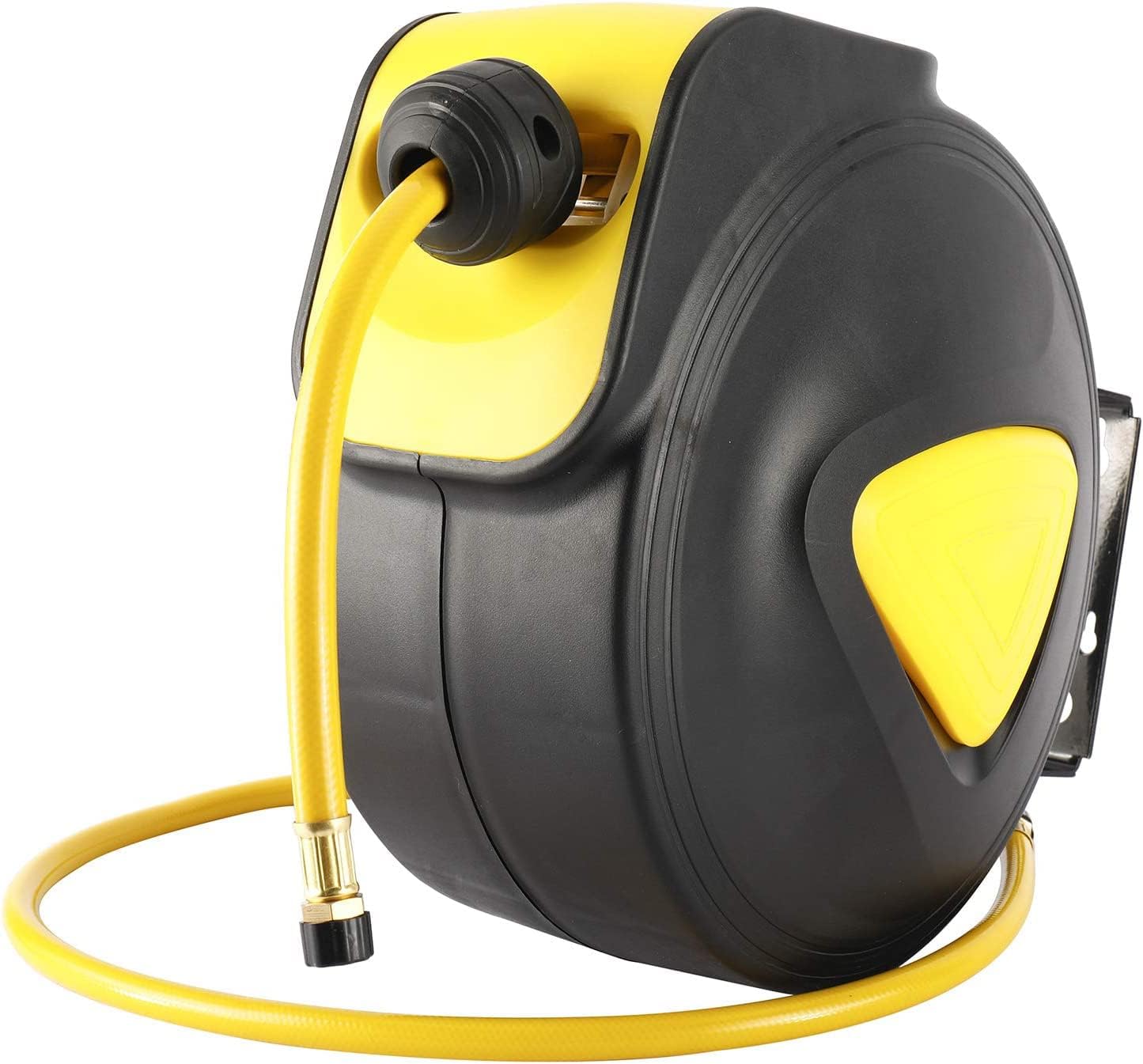 Retractable Air Hose Reel 5/16 in. x 33' ft Hose Wall Mount Tool 180 Degree Rotation