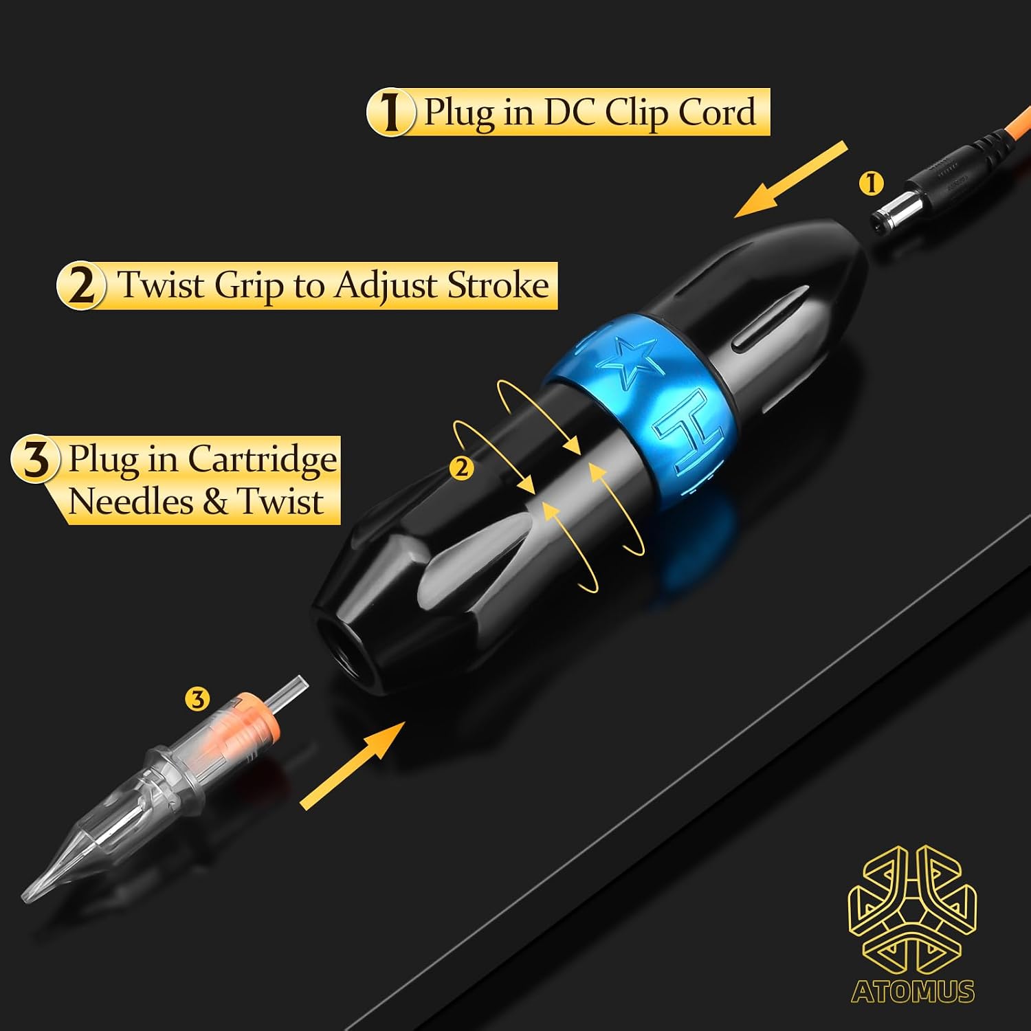 Rotary Tattoo Pen Machine