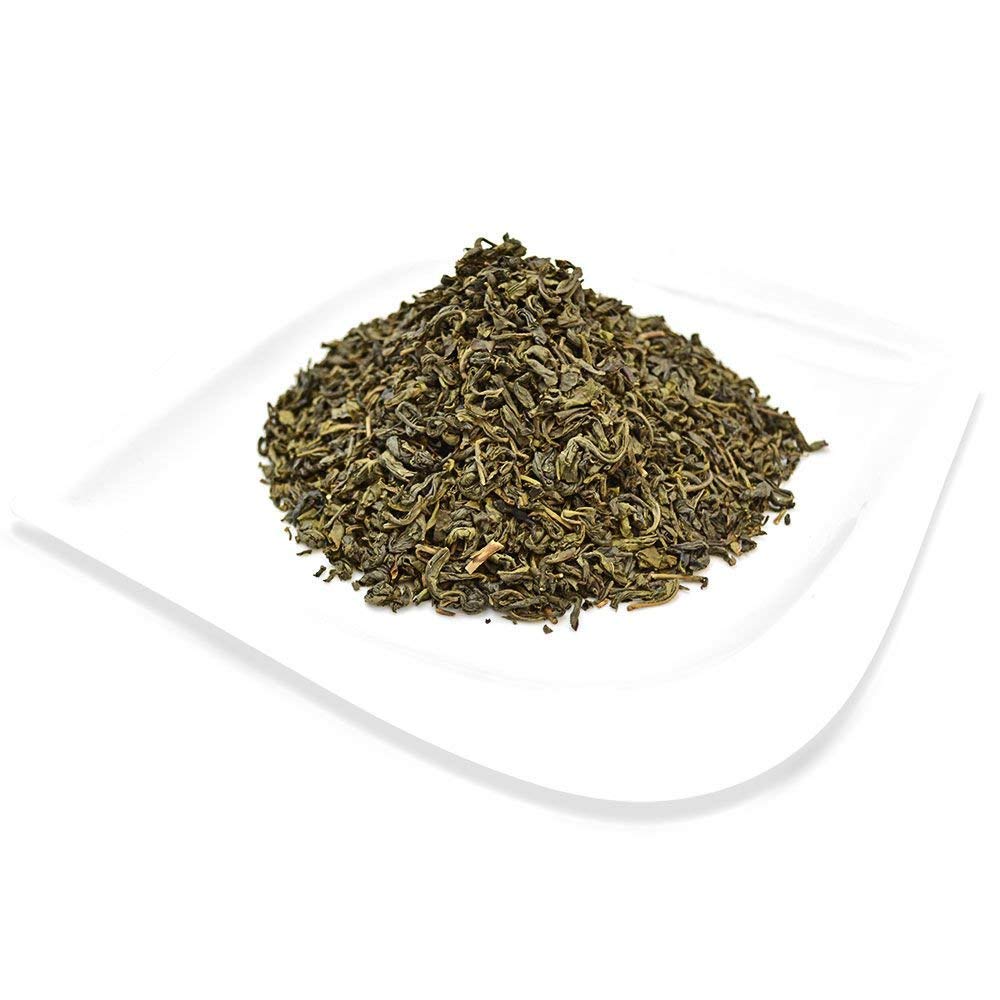 Organic Positively Tea Company, Pinhead Gunpowder Green Tea, Loose Leaf, 16 Ounce