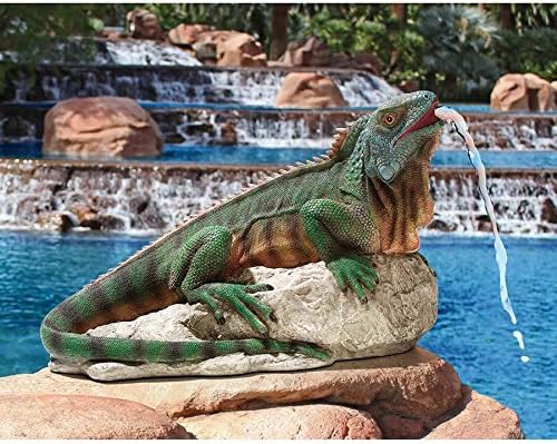 Design Toscano Hanna, the Hippo Spitter Piped Statue
