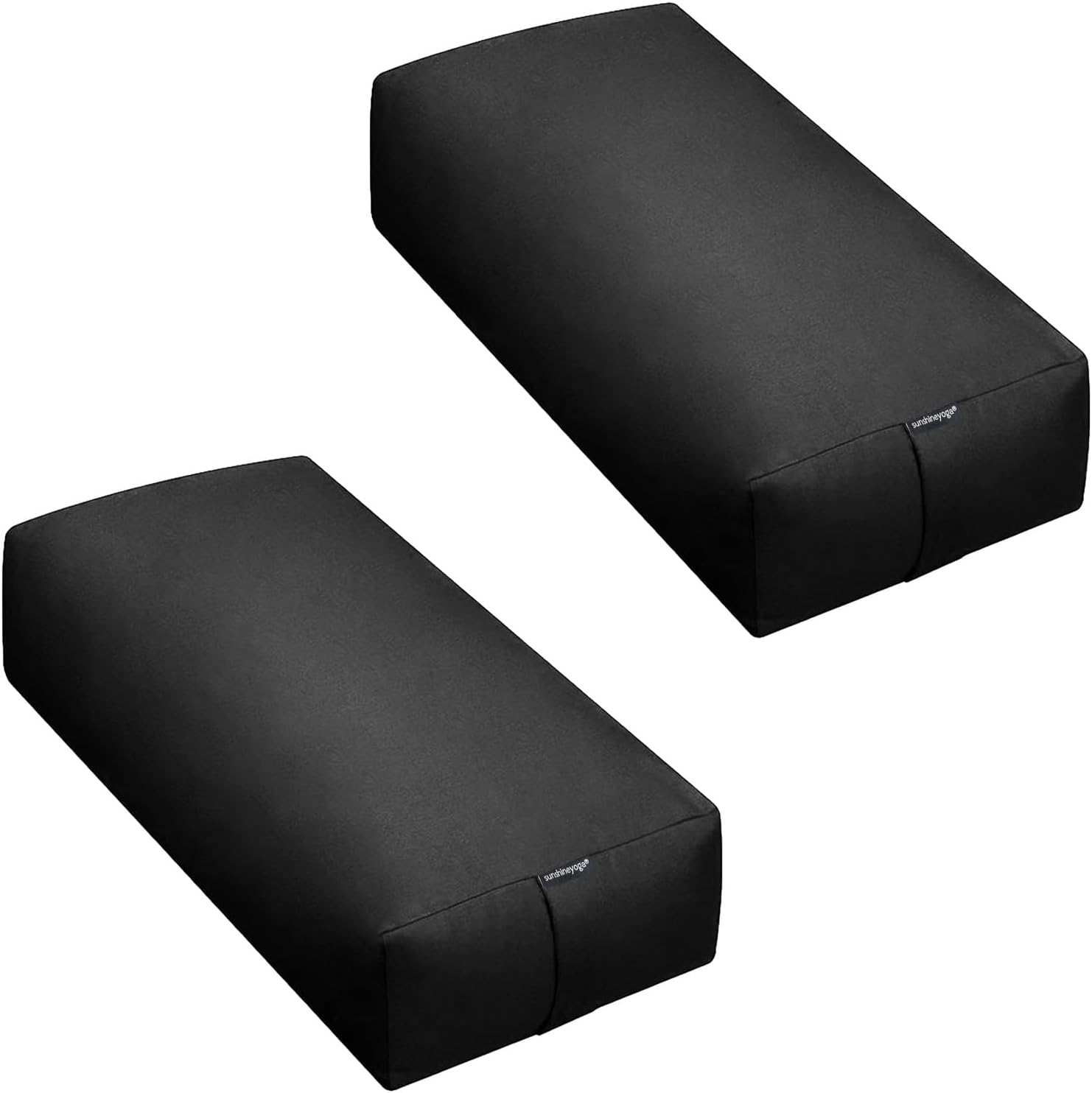 Firm Large Yoga Bolster, 24x12x6in