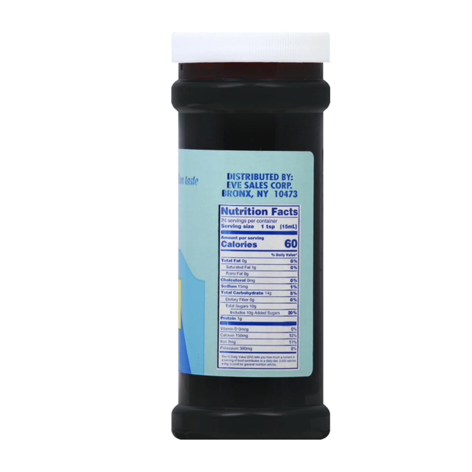 Blue Mountain Country Natural Molasses, 12 oz - Authentic West Indian Molasses, Rich Dark Sweetener for Baking, Cooking, Marinades & Beverages
