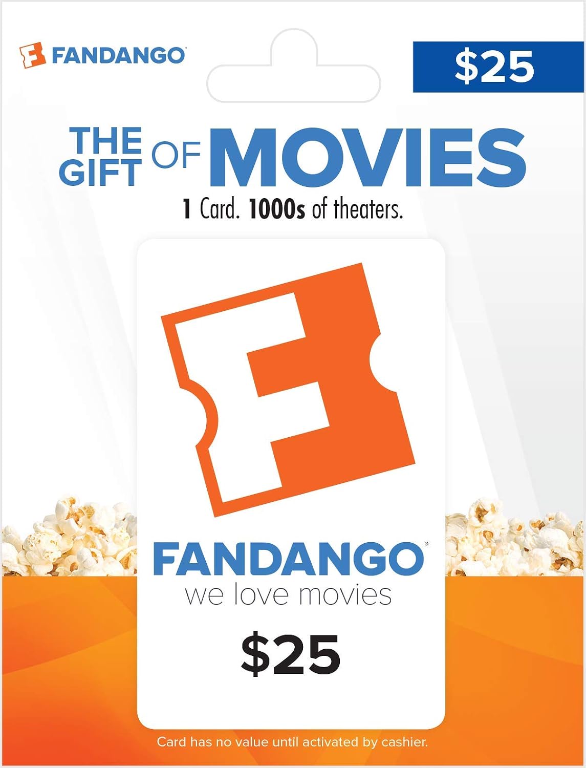 Fandango Physical Gift Card
