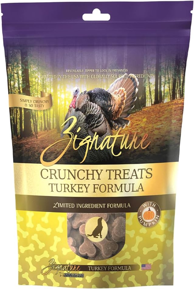 Zignature Duck Limited Ingredient Formula Biscuit Dog Treat 12oz