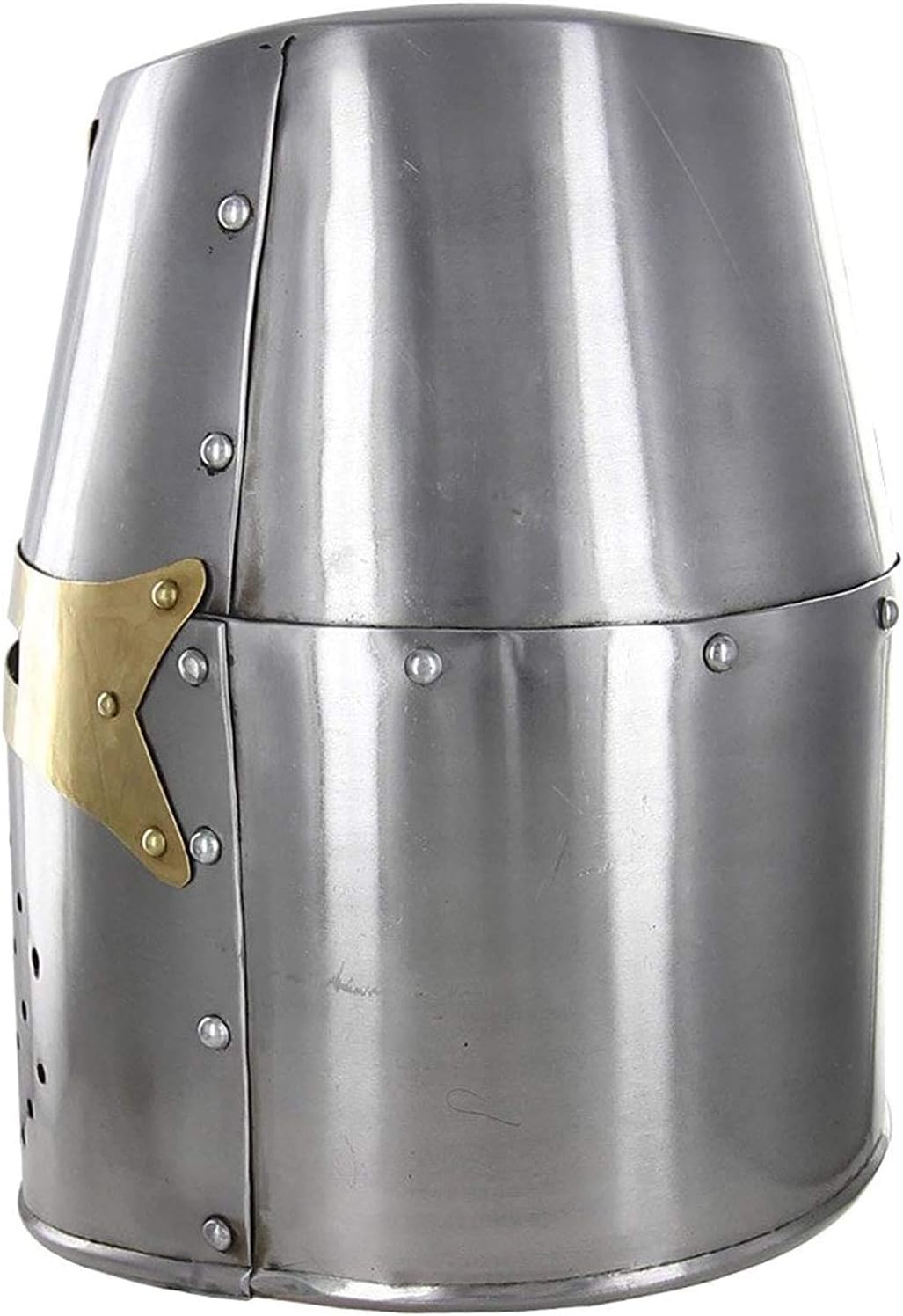 Medieval Warrior Templar Crusader Knights Helmet Wearable for Adult Medieval Costumes