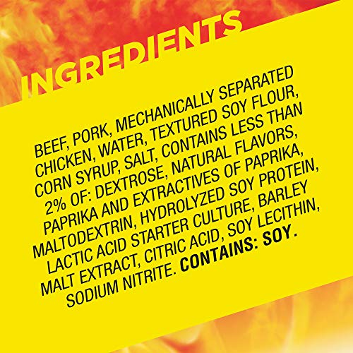 Slim Jim Smoked Jerky Snack Sticks, Mild Flavor, 0.28 oz., 14-ct