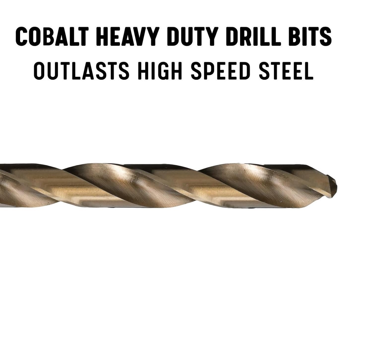 Drill America 60 Piece m42 Cobalt Drill Bit Set (Wire Sizes: #1 - #60), D/ACO Series