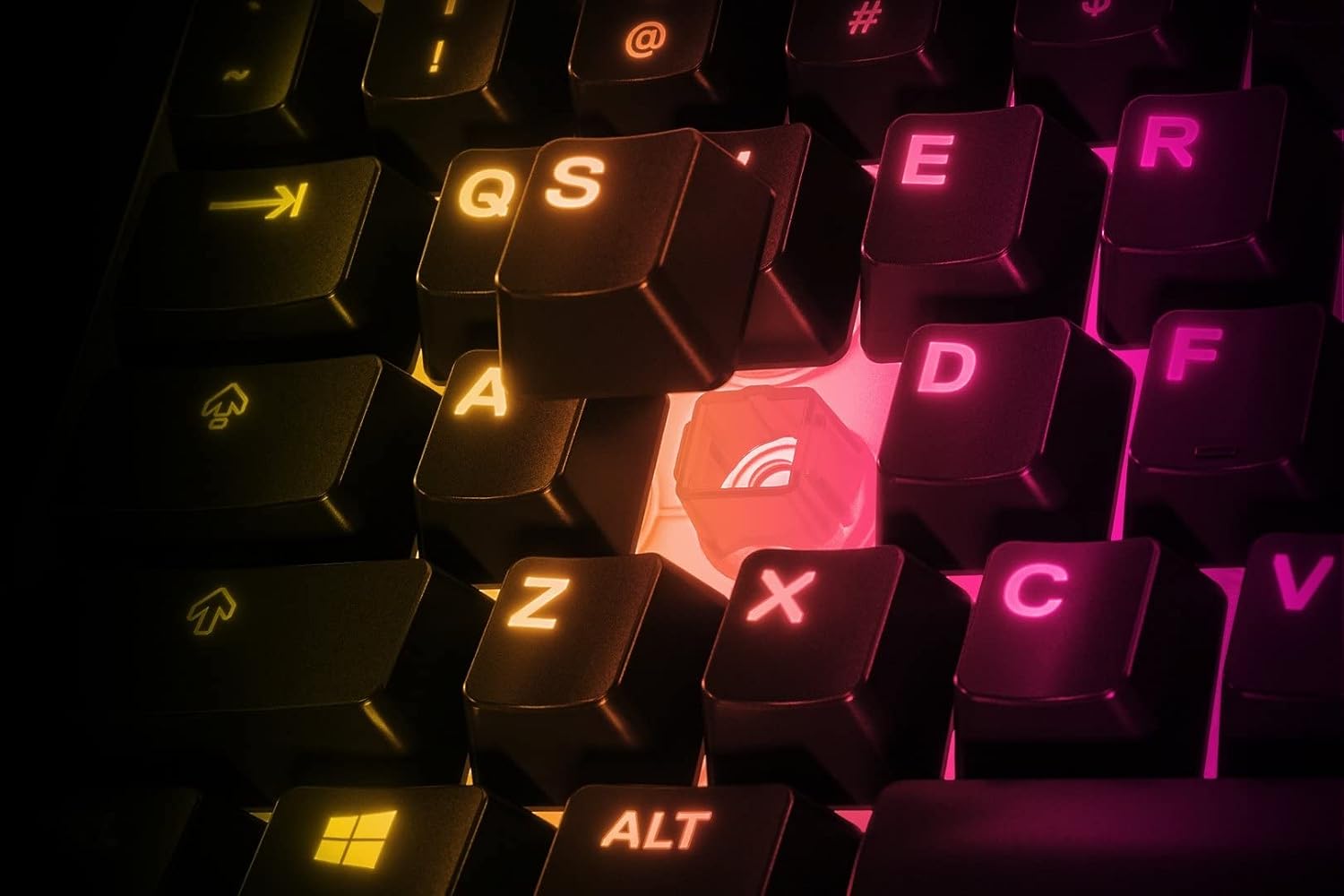 SteelSeries Apex 3 TKL RGB Gaming Keyboard – Tenkeyless Compact Form Factor - 8-Zone RGB Illumination – IP32 Water & Dust Resistant – Whisper