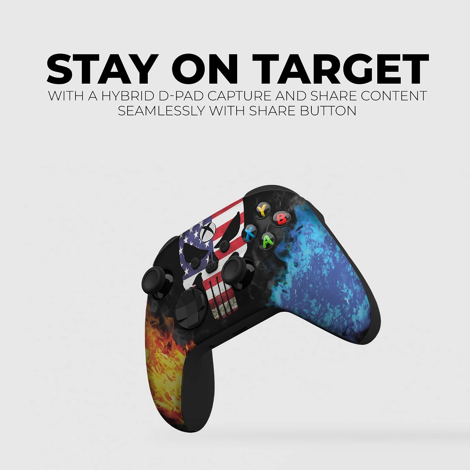 DreamController Green Weed Grass Custom X-box Controller Wireless compatible with X-box One/Series X/S Proudly Customized in USA with Permanent