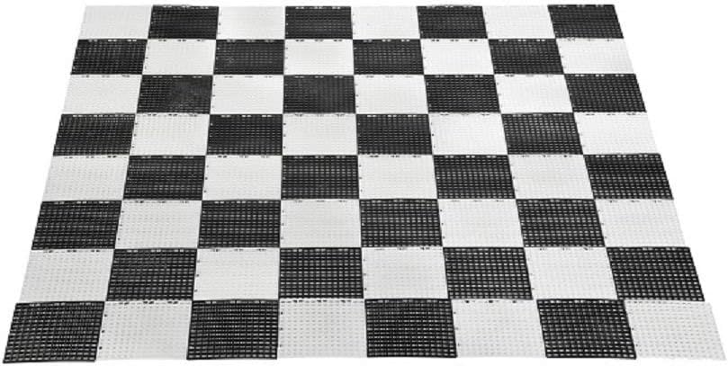 Uber Games Garden Chess and Checkers Board, Plastic