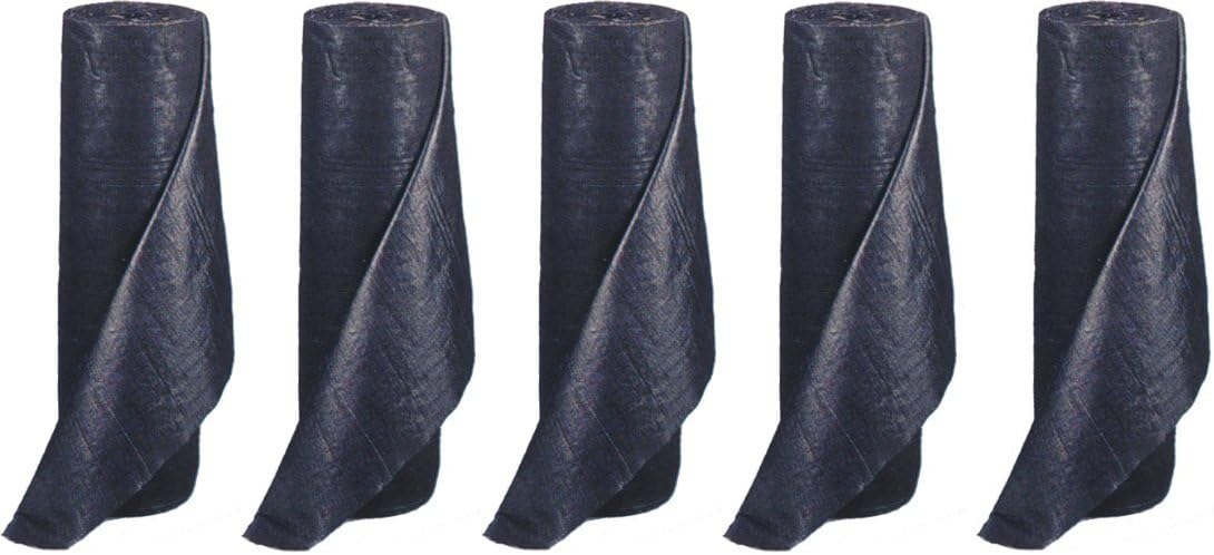 Dewitt Pro-5 Weed Barrier Fabric 5 oz, 6 x 250 Feet – Heavy-Duty | Woven Landscape Ground Cover Mat for Raised Garden Bed, Greenhouse Gardening, Outdoor Landscaping, and Commercial Planting