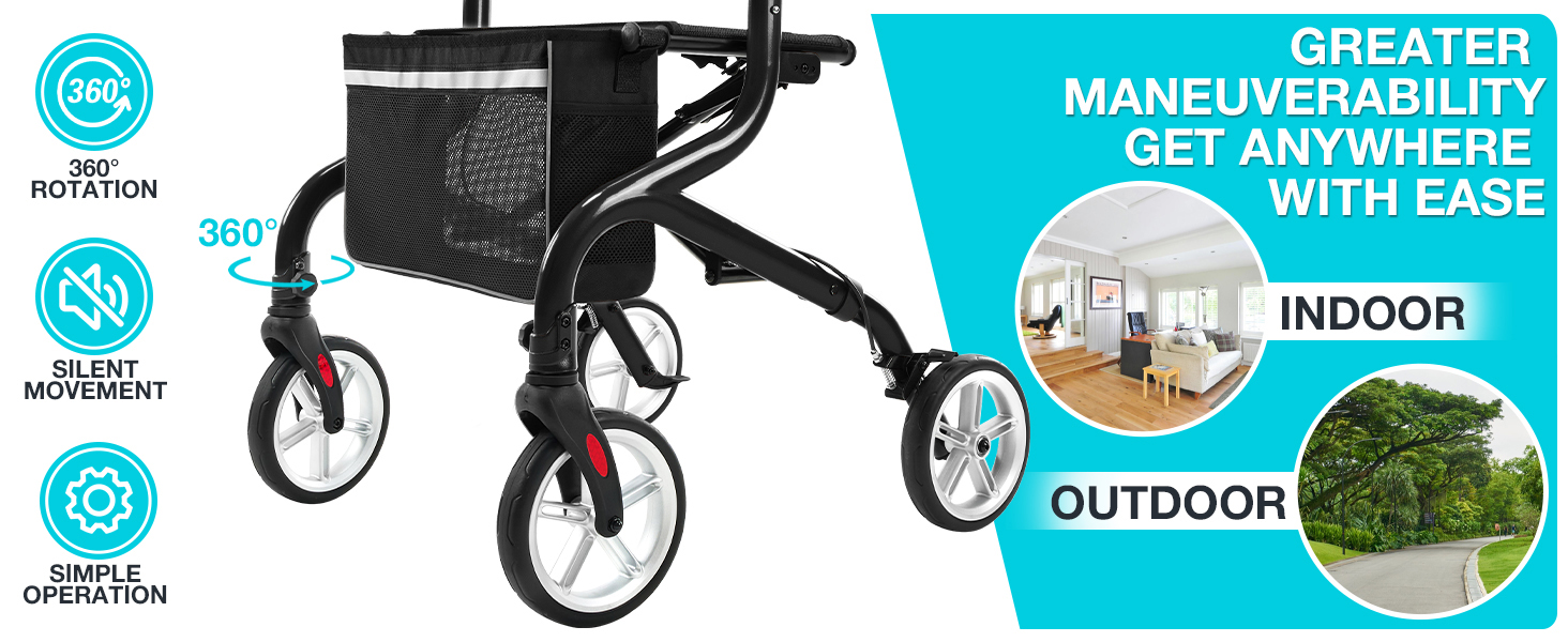 GREATER MANEUVERABILIRY GET ANYWHERE WITH EASE