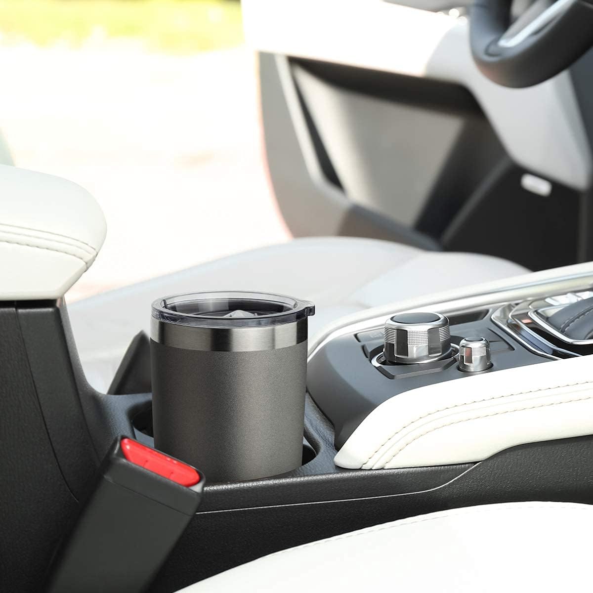 COMOOO 20oz Double Wall Vacuum Insulated Travel Mug