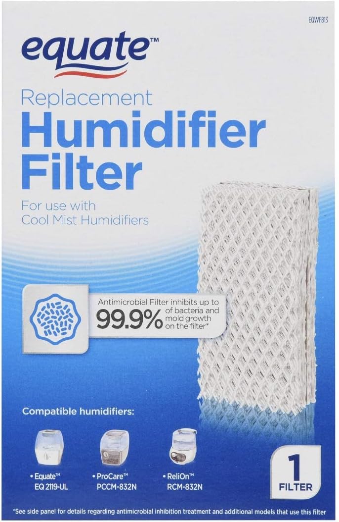 Equate Replacement Humidifier Filter 2-Pack