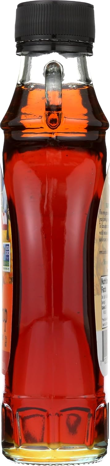 Coombs Family Farms 100% Pure Organic Maple Syrup Grade A Amber Rich, 8 Fl Oz