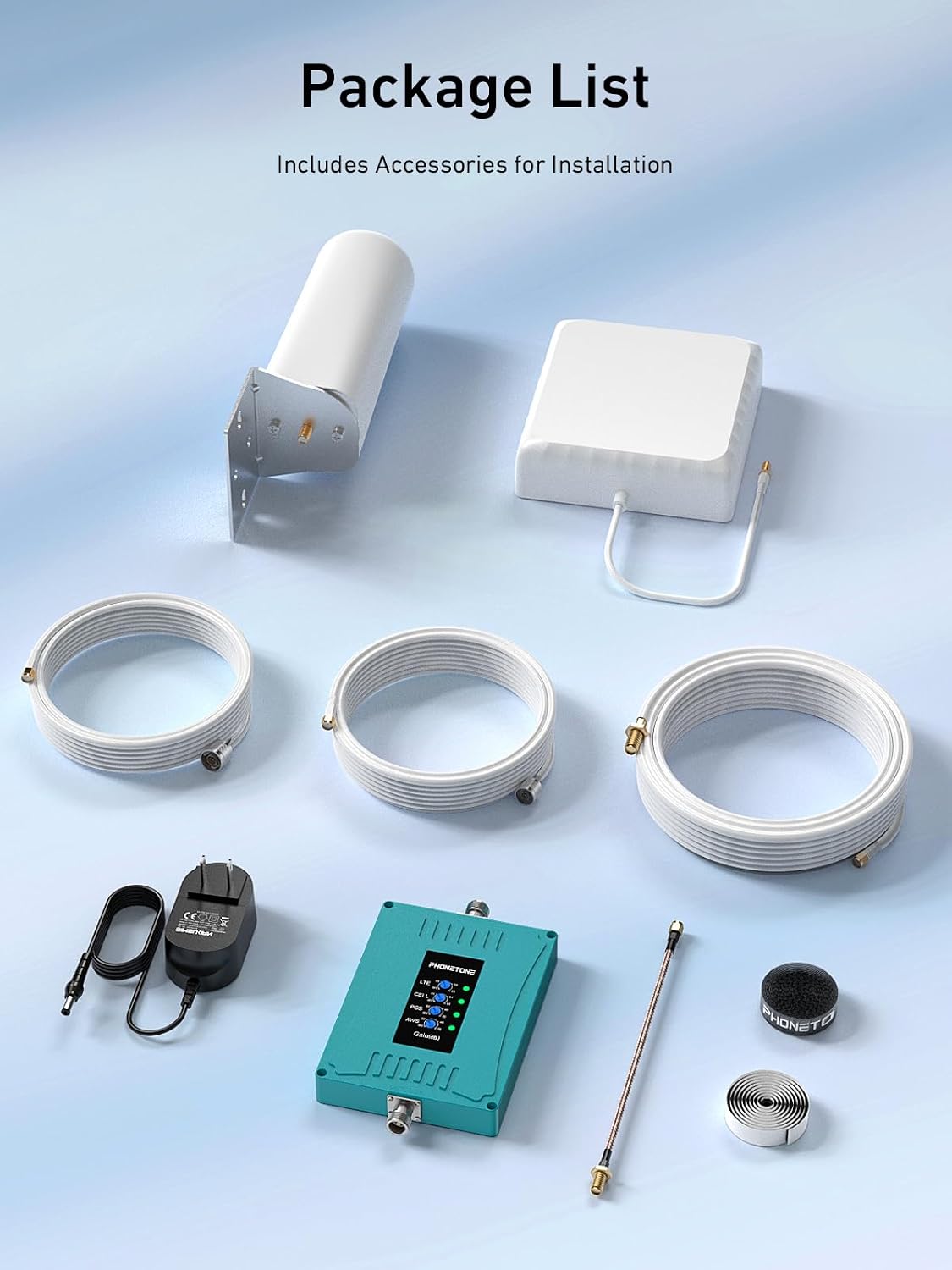 Phonetone Cell Phone Signal Booster for Band 12,13,17