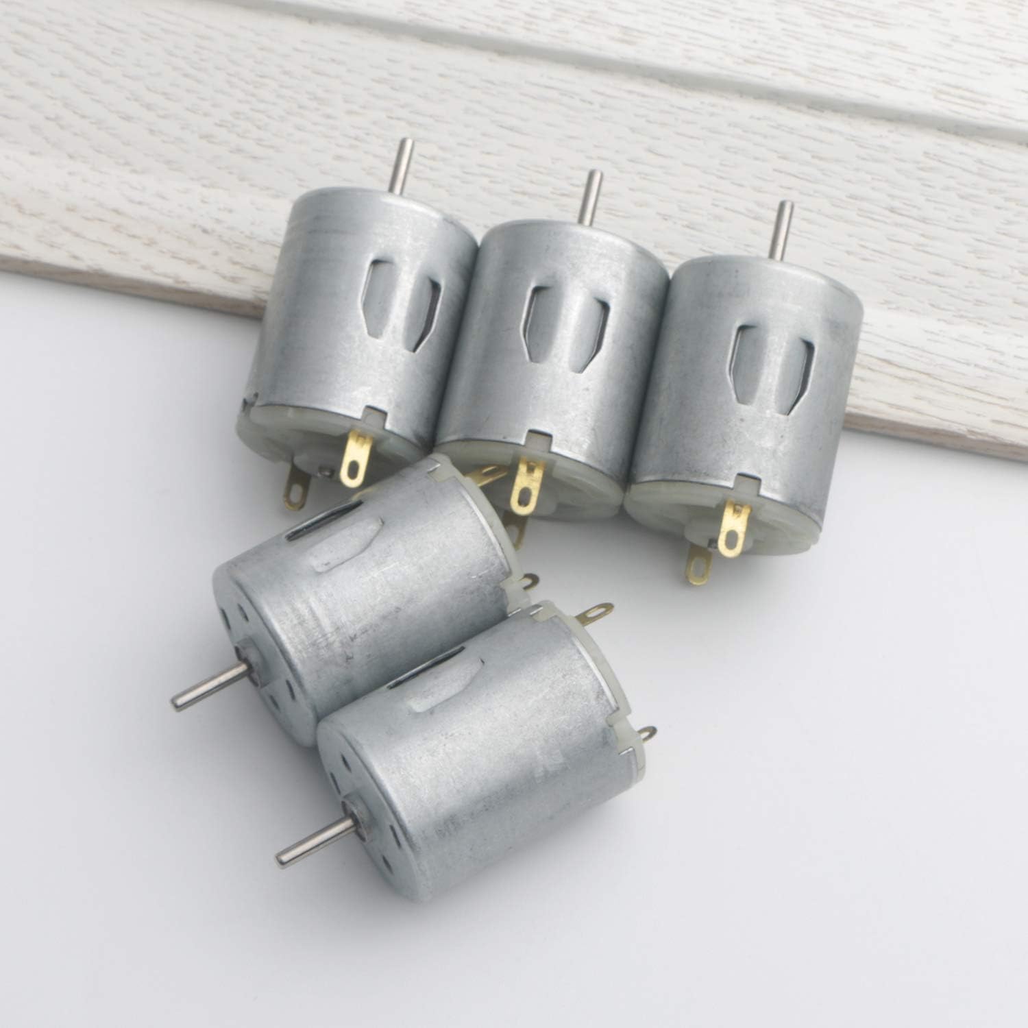 Dc Motor 3V-12V 280 Micro Motor 42 x 24 mm for RC Boat Model Toys Diy (Pack of 5)