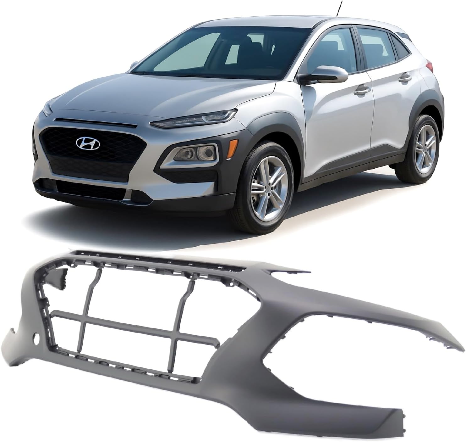 FitParts Compatible with Chevrolet Malibu 1997–2005 Front Bumper Cover