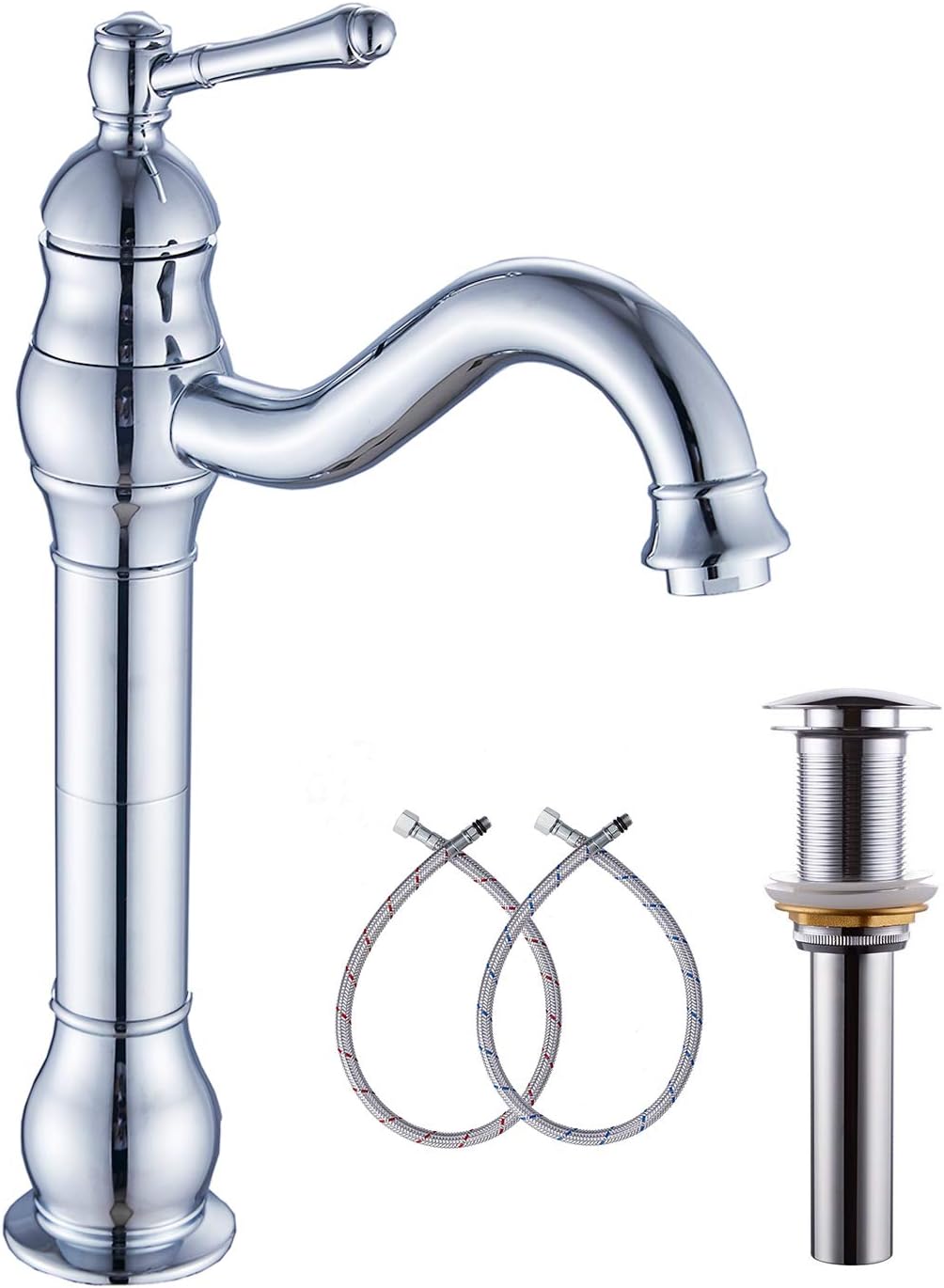 Oil Rubbed Bronze Bathroom Faucet Single Handle One Hole