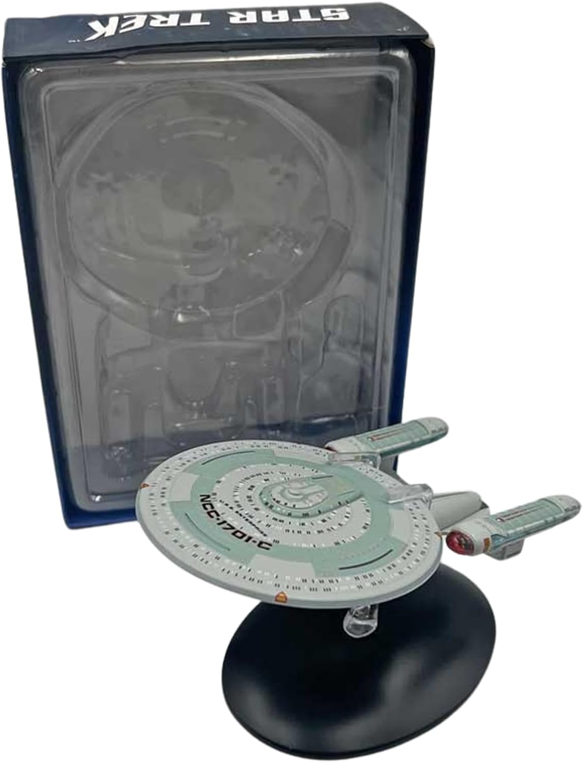 Hero Collector| Star Trek The Official Starships Collection | Eaglemoss Model Ship Box U.S.S. Enterprise NCC-1701-C